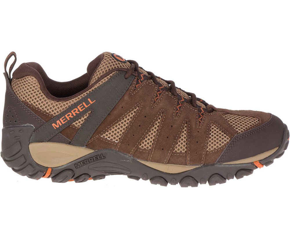 Buty Trekkingowe Merrell Męskie Brązowe - Accentor 2 Ventilator - 640829-YUW